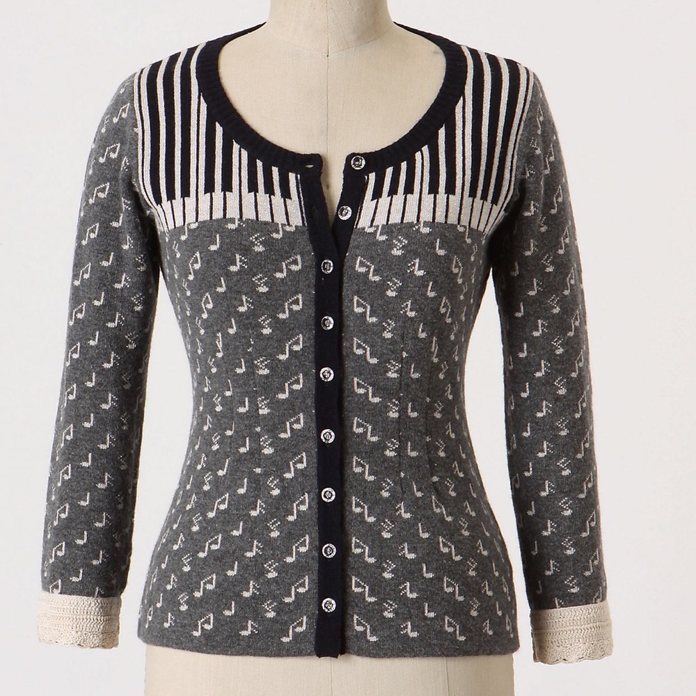 Anthropologie Chopsticks Cardigan